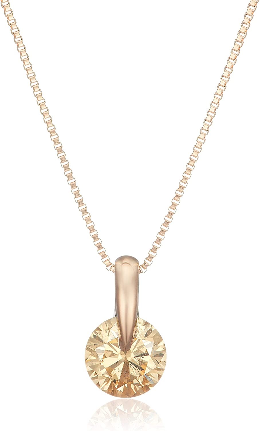 [ディーコレクション] D-COLLECTION 18Kピンクゴールドダイヤモンド ネックレス 0.7ct 45cm 【鑑別書付き】 ベネチアンチェーン DAPN-831PG