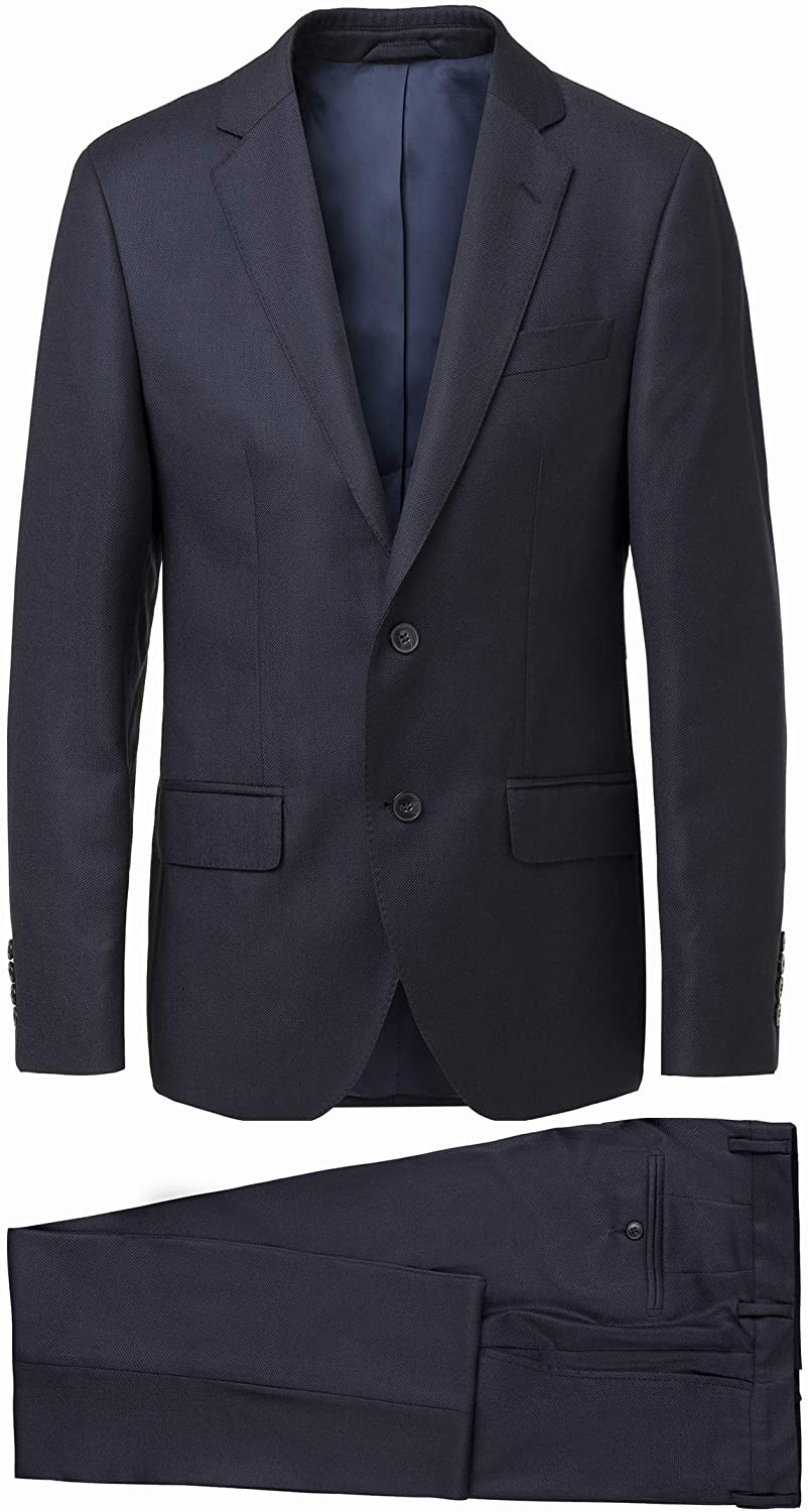 Hackett Hackett London 男士鸟眼 M 西装外套
